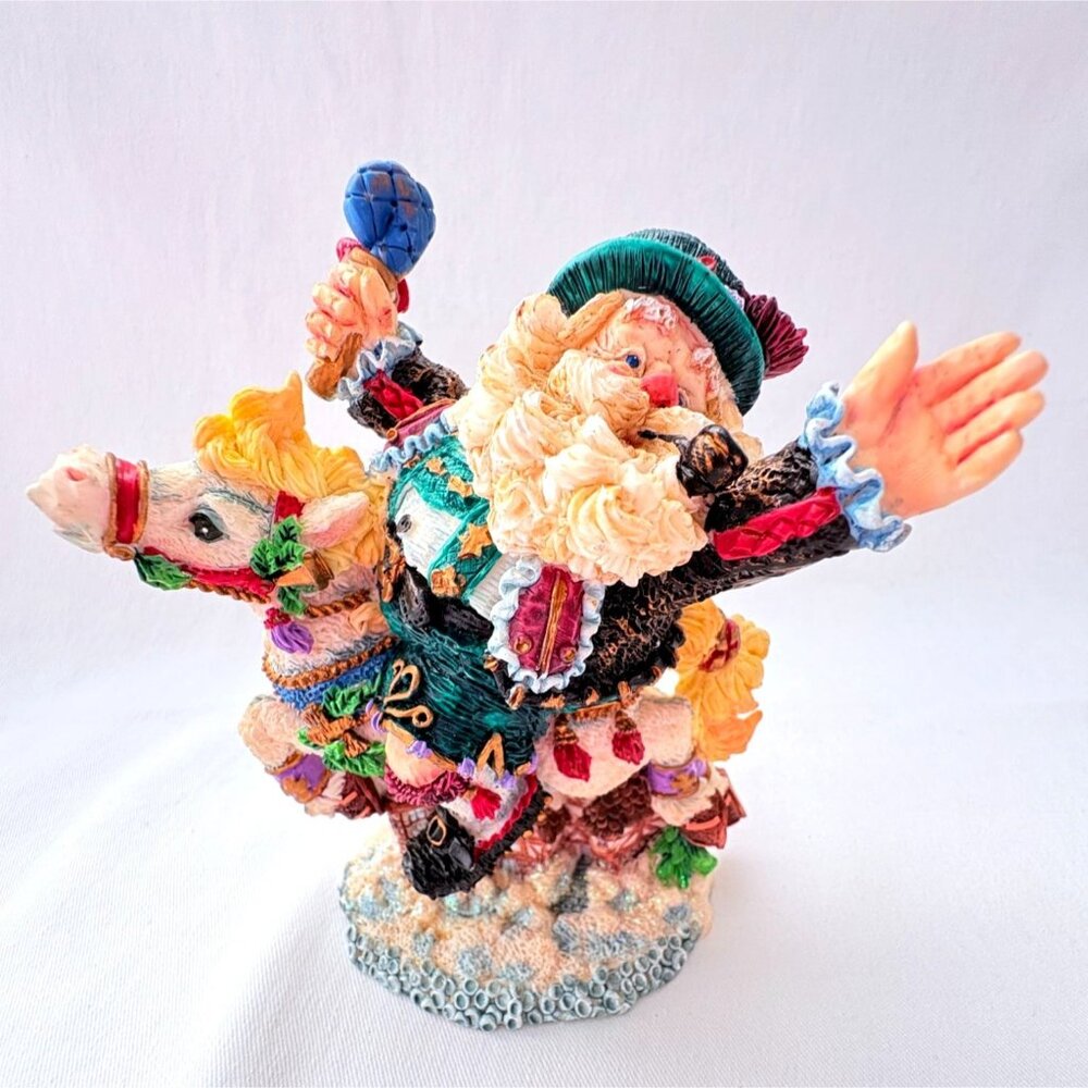 Vintage 1998 Crinkle Claus‎ German Crinkle at Rothenburg Christmas Figurine